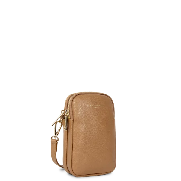 Pochette smartphone femme Dune Lancaster camel