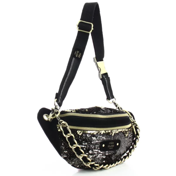 Sac banane PETRA SC7 sequin Mila Louise