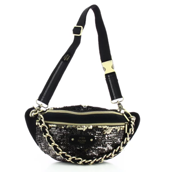 Sac banane PETRA SC7 sequin Mila Louise