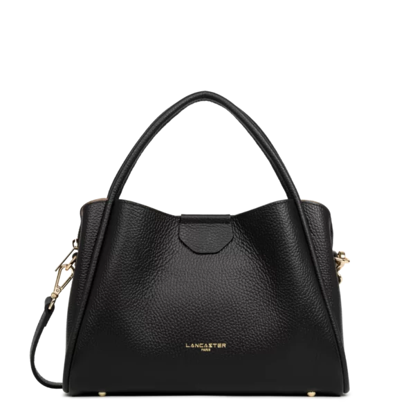 Sac à main Ida Double noir cuir Lancaster