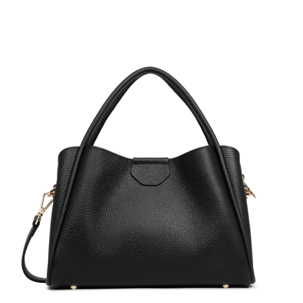 Sac à main Ida Double noir cuir Lancaster