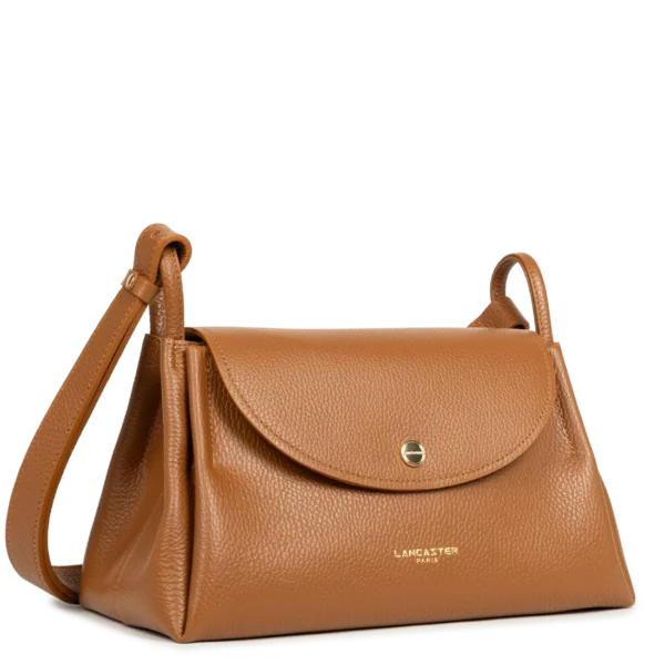 Grand sac trotteur Accordéon Double Lancaster - camel