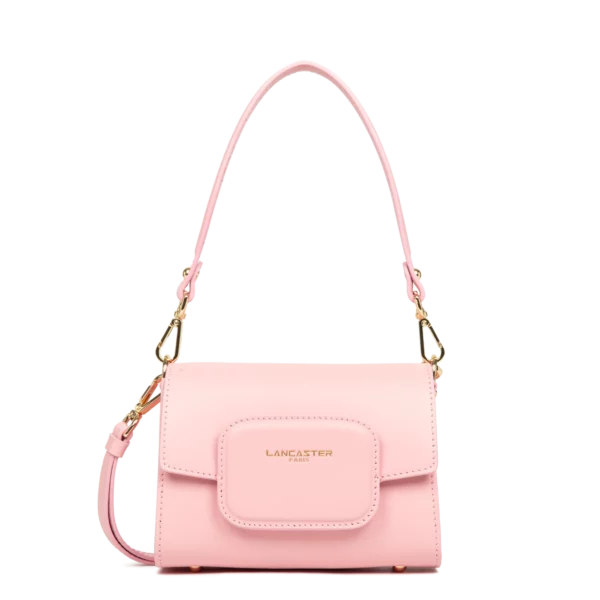 Sac trotteur femme Paris Pad rose Lancaster