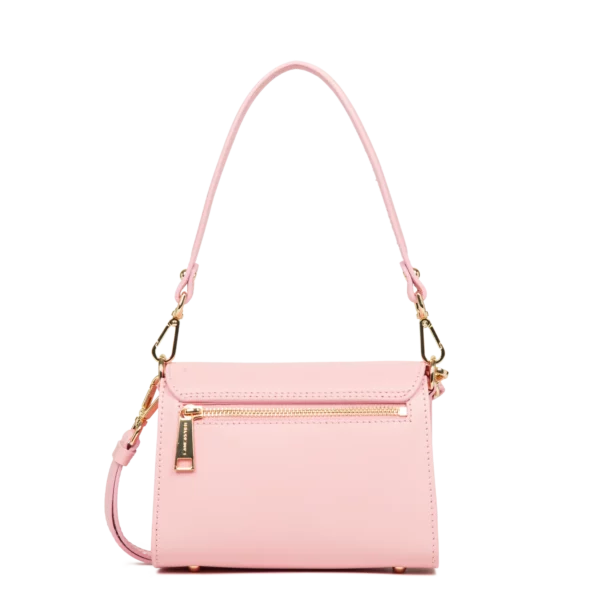 Sac trotteur femme Paris Pad rose Lancaster