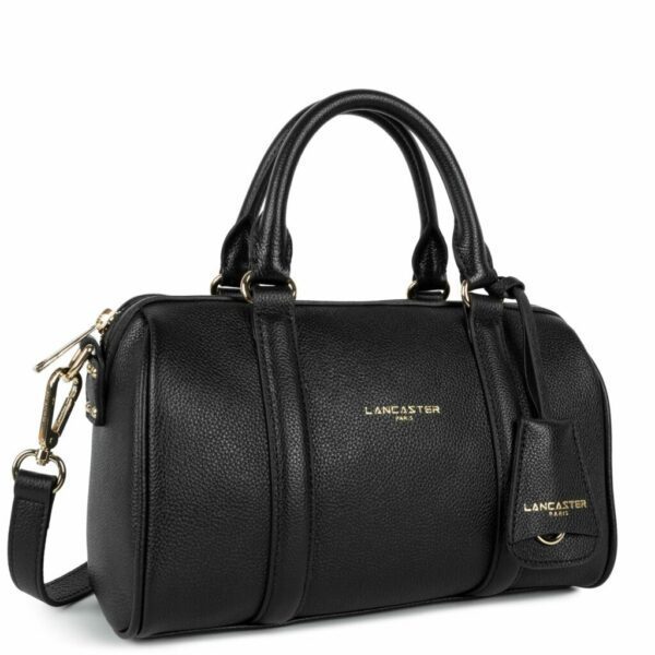 Sac à main noir Polochon Milano Ana Cuir Lancaster