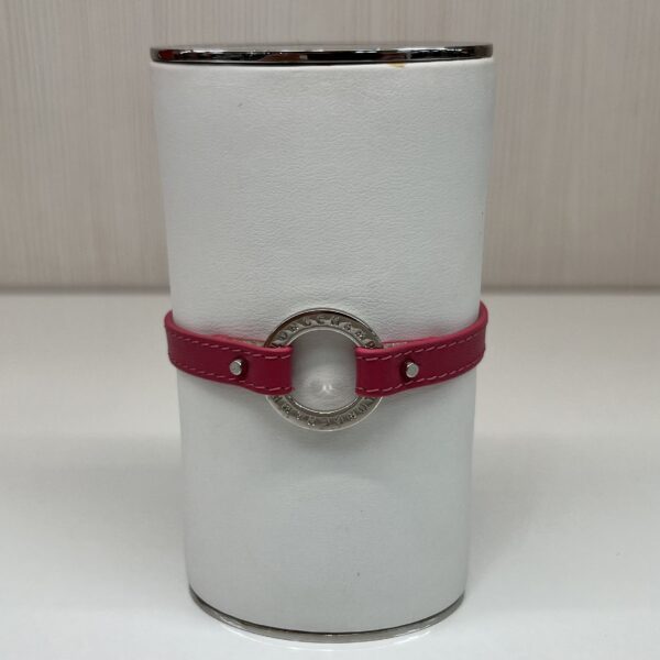 Bracelet femme cuir Le Foulonné Longchamp rose