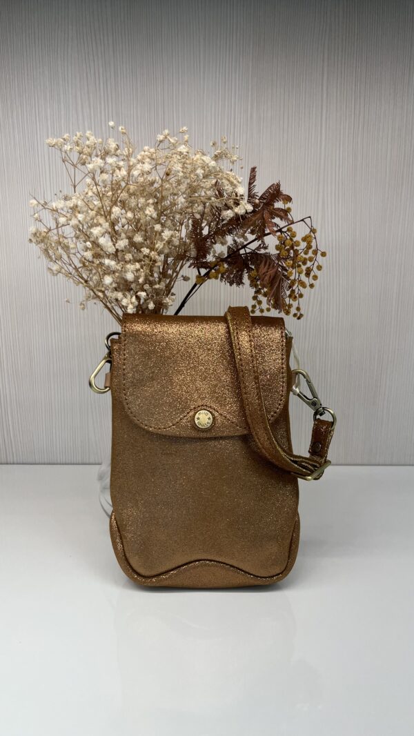 Sac porte téléphone Roel MX Mila Louise camel