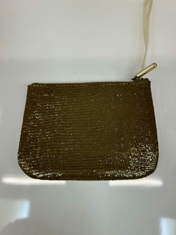 Porte-monnaie Lias cuir effet lézard kiwi Mila Louise