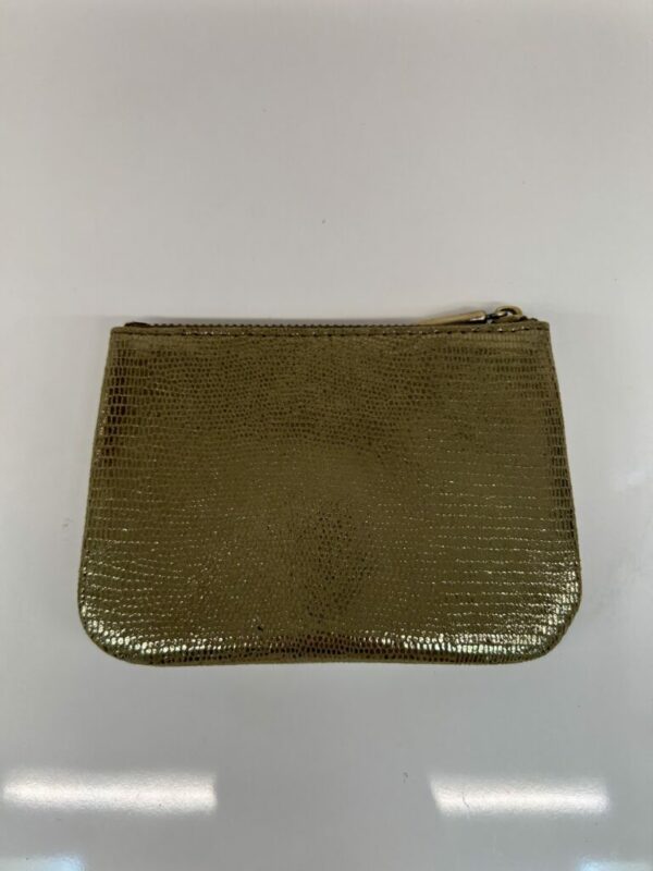 Porte-monnaie Briny cuir effet lézard kaki Mila Louise