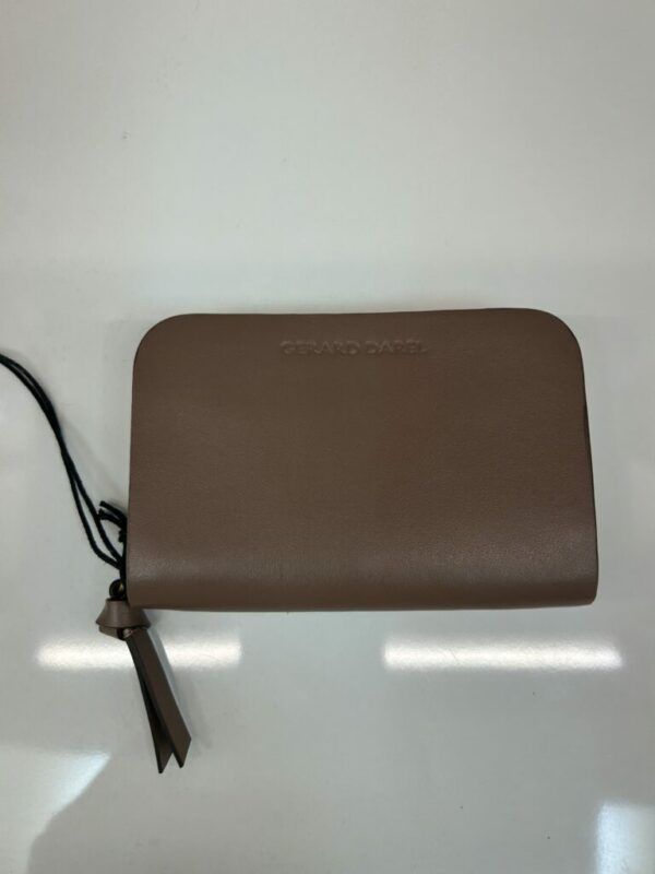 Mini Portefeuille femme cuir lisse terre Gérard Darel