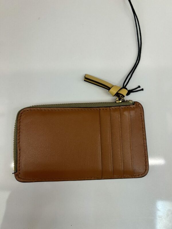 Porte carte femme cuir lisse tilleul/camel Gérard Darel