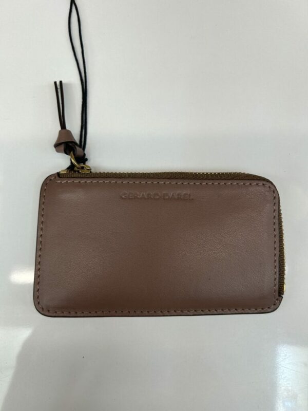 Porte carte femme cuir lisse terre Gérard Darel