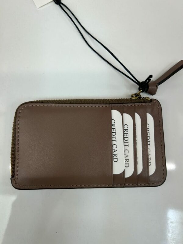 Porte carte femme cuir lisse terre Gérard Darel