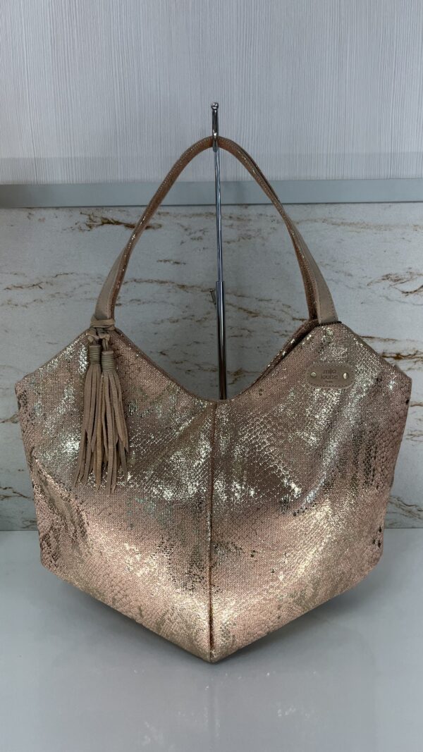 Sac cabas Mine VI Mila Louise noir camel