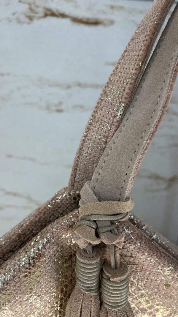 Sac cabas Mine VI Mila Louise noir camel