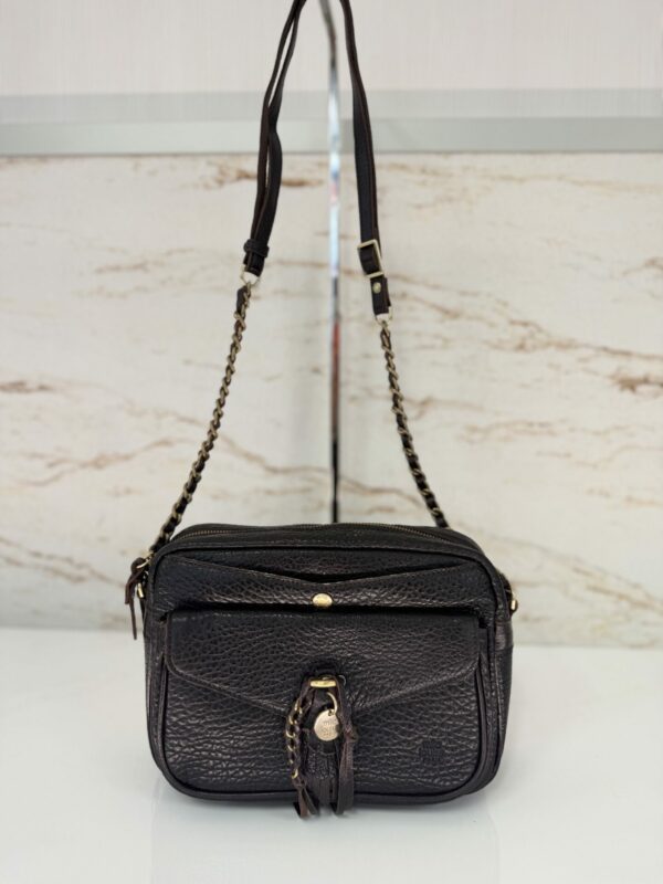 Sac à main besace Orelia E1 Mila Louise brun