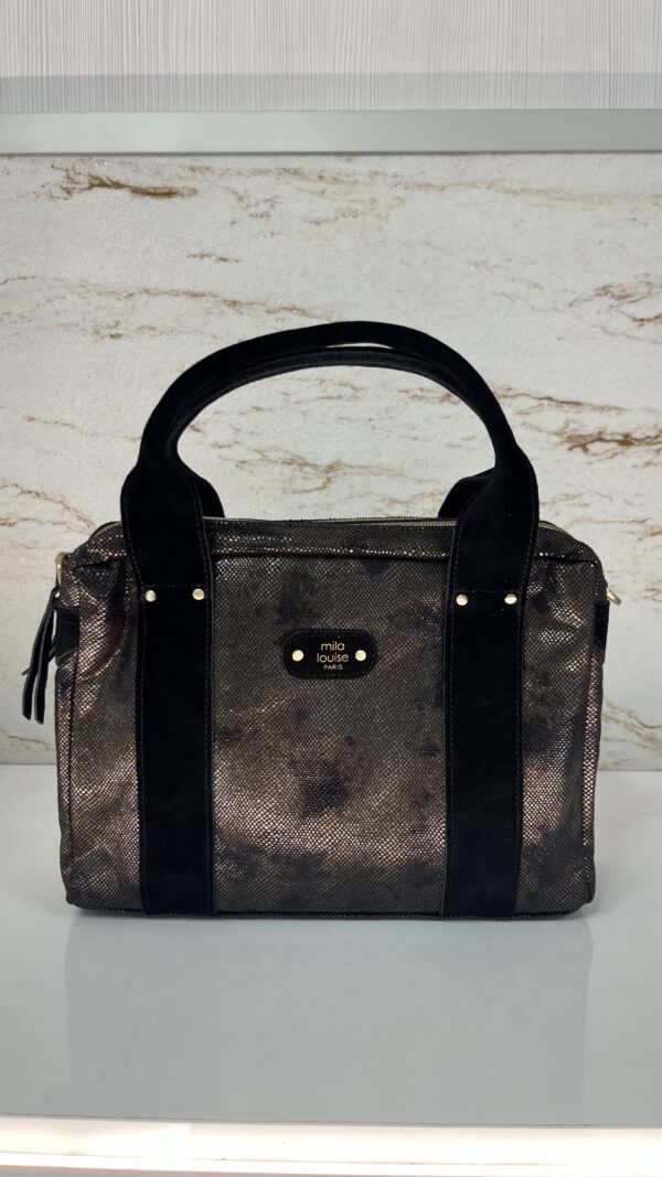 Sac à main Mapa IG noir Mila Louise