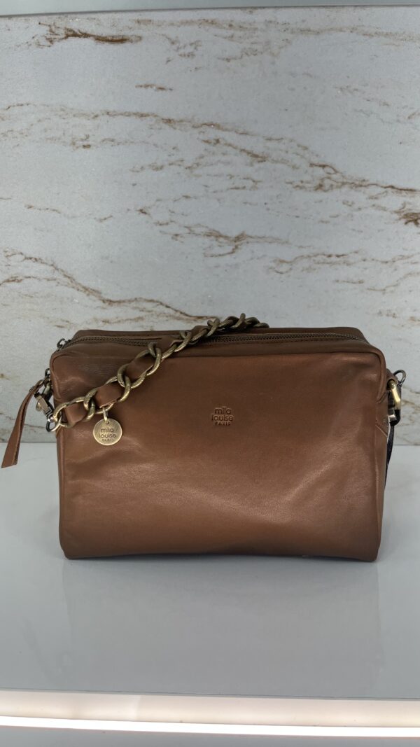 Sac besace Mama L-C Mila Louise ocre