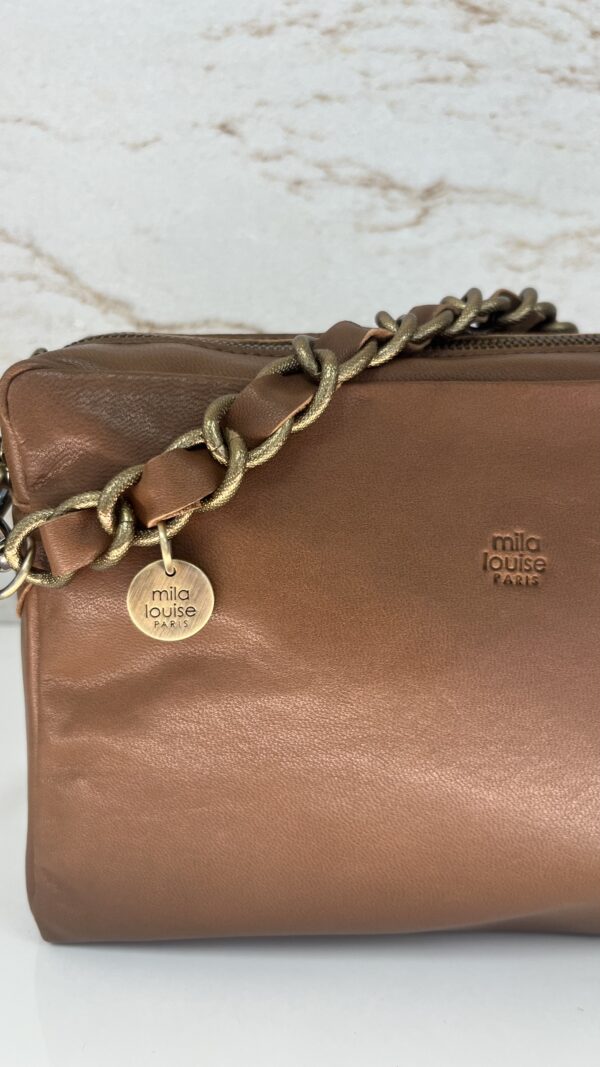 Sac besace Mama L-C Mila Louise ocre