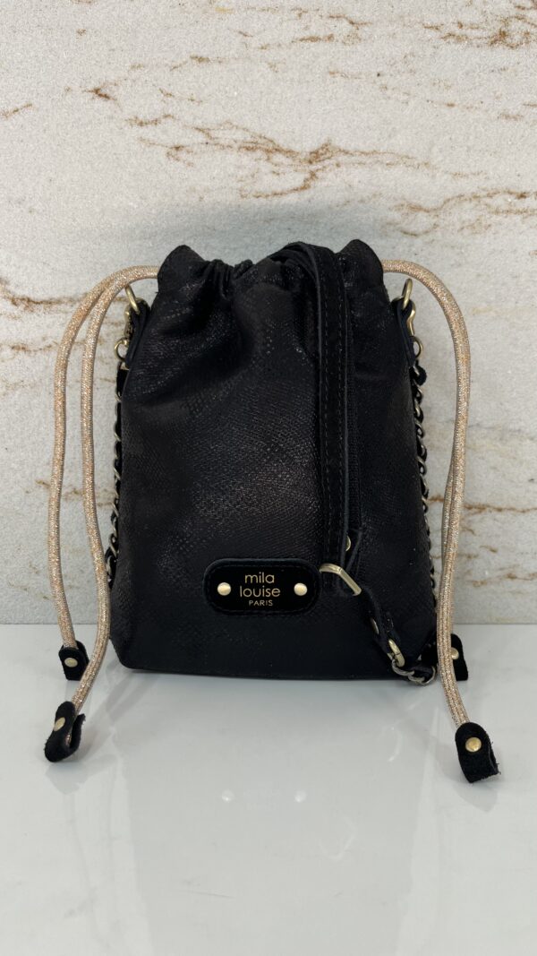 Sac pochette bandoulière Mai PG2 Mila Louise noir