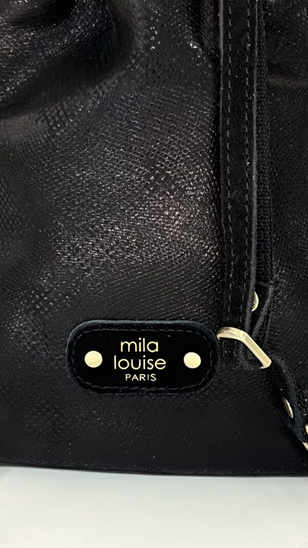 Sac pochette bandoulière Mai PG2 Mila Louise noir