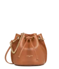 Petit sac bourse Alba Double - Lancaster - camel
