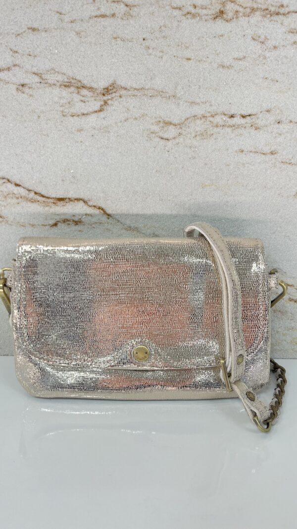 Sac pochette porté travers Odile RX Mila Louise latte