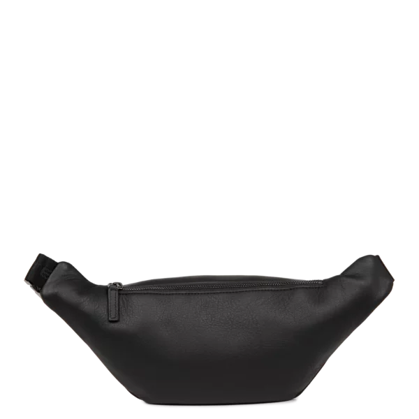 Banane noir Soft Vintage cuir Lancaster
