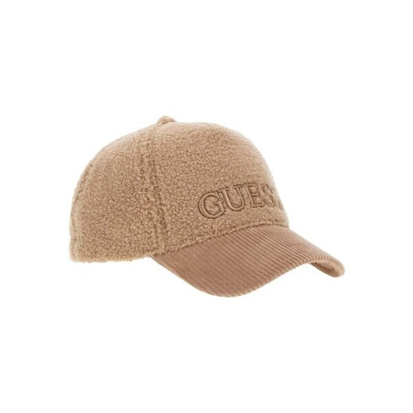 Casquette moumoute femme Guess beige/marron