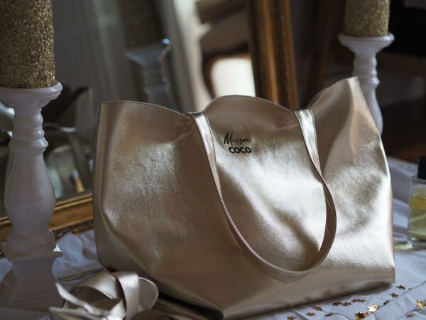Sac cabas femme Daily Gold Maison Coco Mademoiselle Fani