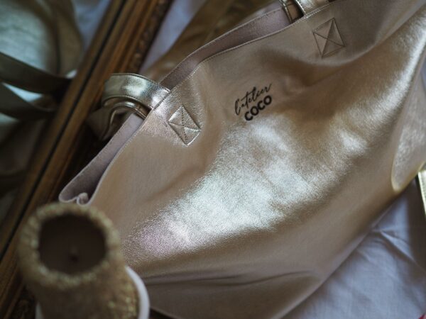 Sac cabas femme Daily Gold l'Atelier Coco Mademoiselle Fani