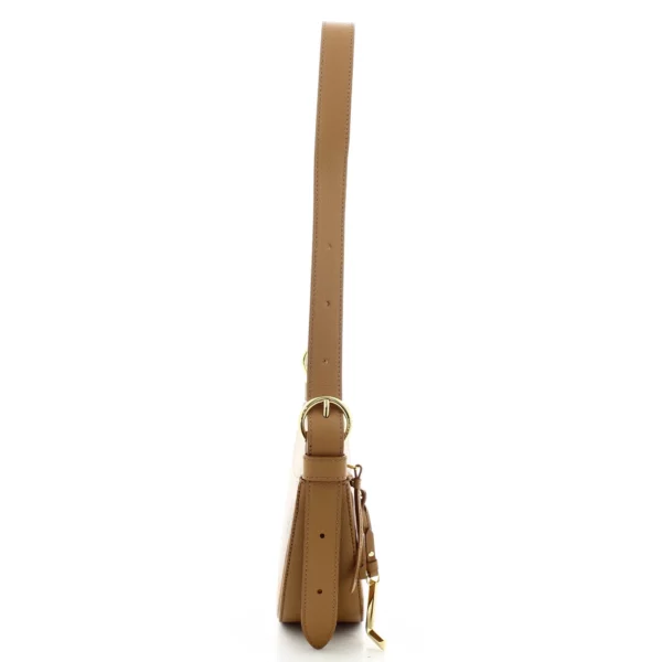 Sac demi-lune cuir Faubourg camel Lancel