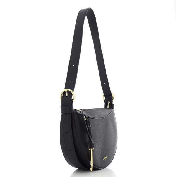 Sac bandoulière cuir Faubourg noir Lancel