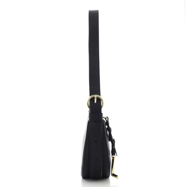 Sac bandoulière cuir Faubourg noir Lancel