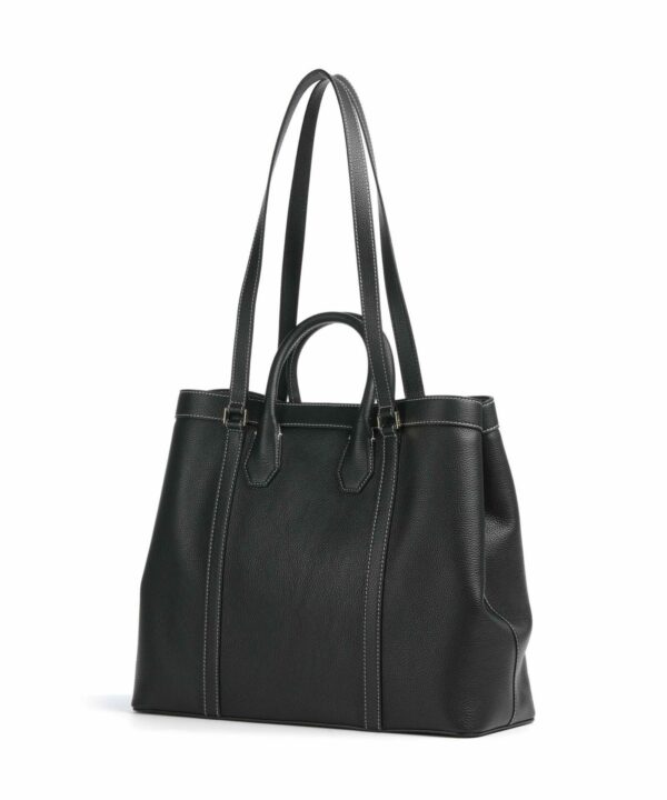 Sac cabas Belleville S Lancel noir