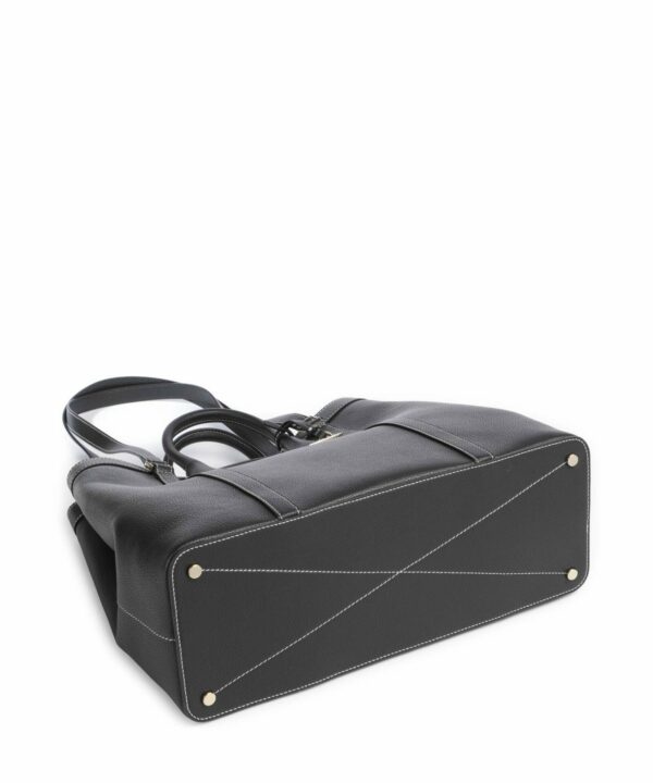 Sac cabas Belleville S Lancel noir