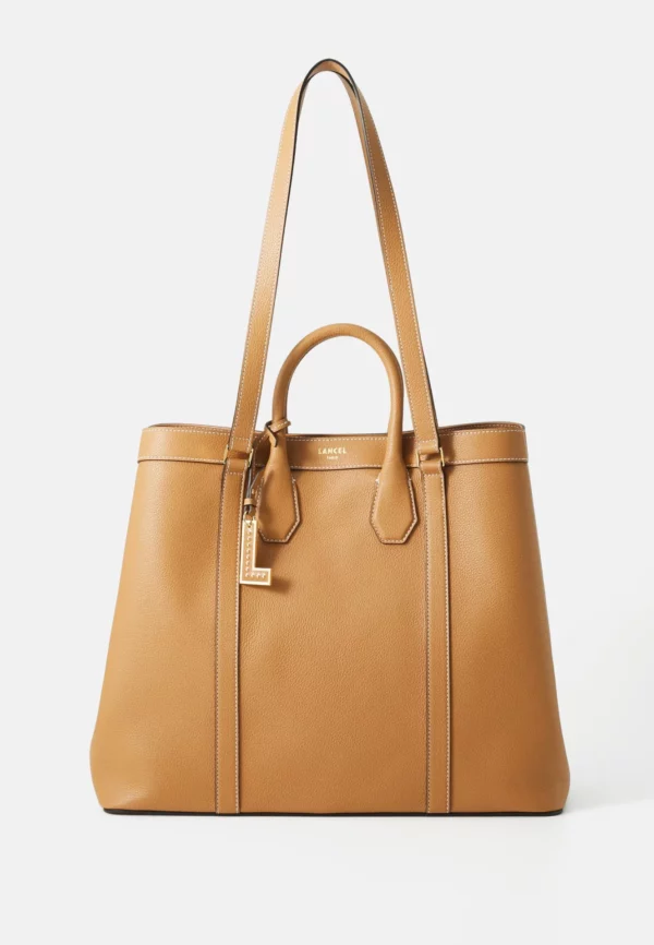 Sac cabas Belleville Lancel camel