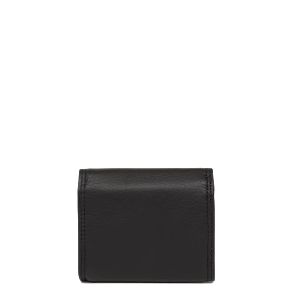 Porte-monnaie homme cuir soft vintage noir Lancaster