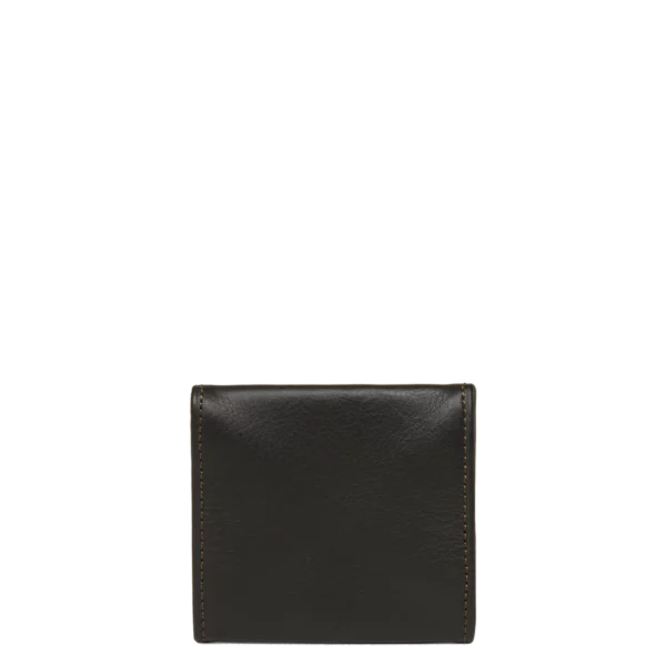 Porte-monnaie homme cuir soft vintage marron Lancaster