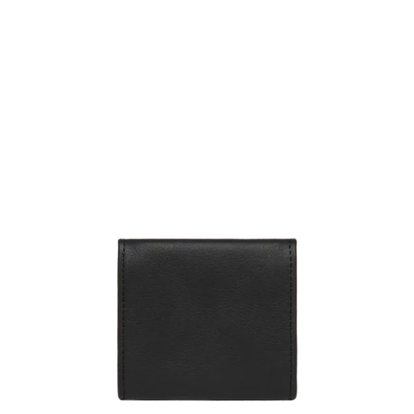 Porte-monnaie homme cuir soft vintage noir Lancaster