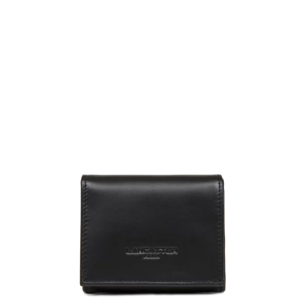 Porte-monnaie homme cuir capital noir Lancaster