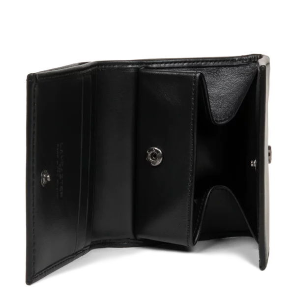 Porte-monnaie homme cuir capital noir Lancaster
