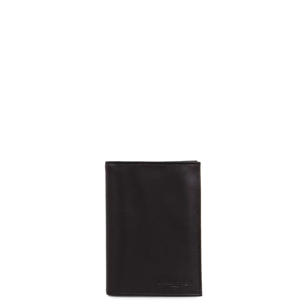 Portefeuille homme cuir capital noir Lancaster