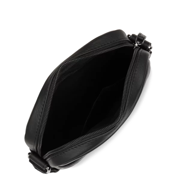 Sacoche homme cuir Lancaster Soft Vintage noir