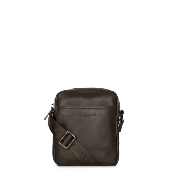 Sacoche homme cuir Lancaster Soft Vintage marron