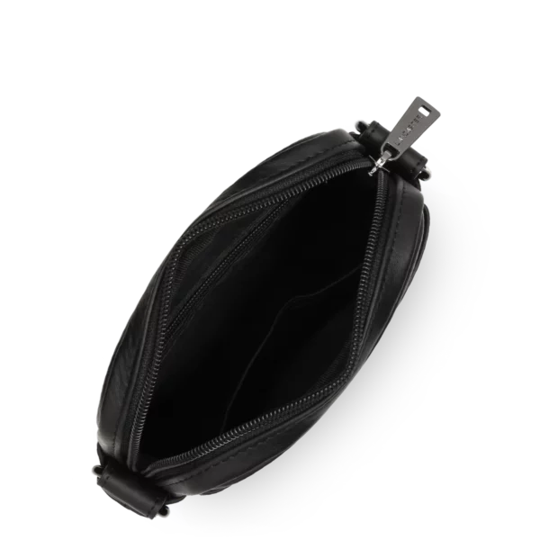 Sacoche homme cuir Lancaster Soft Vintage noir