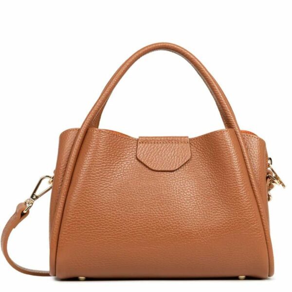 Sac à main Ida Double camel cuir Lancaster