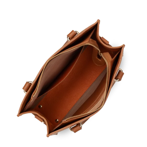 Sac à main Foulonne Double Lancaster noir cuir