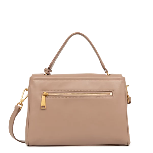 Sac cartable cuir galet Lancaster Donna Grace