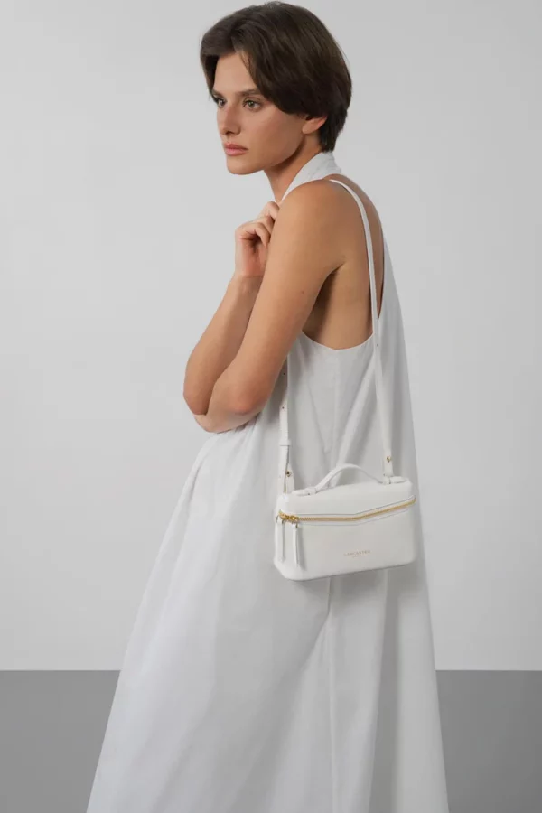 Petit sac trotteur Milano trésor Lancaster blanc